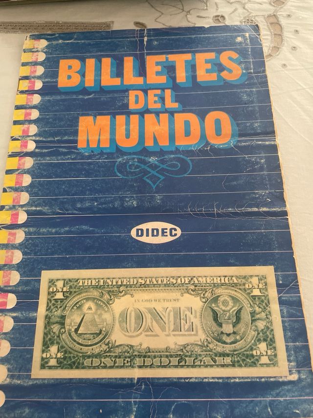 Álbum BILLETES DEL MUNDO didec