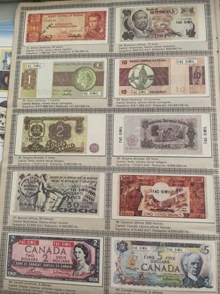Álbum BILLETES DEL MUNDO didec