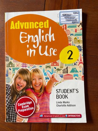 advance english in use 2 student’s book