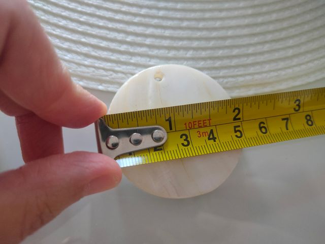 Piezas de nácar para joyería