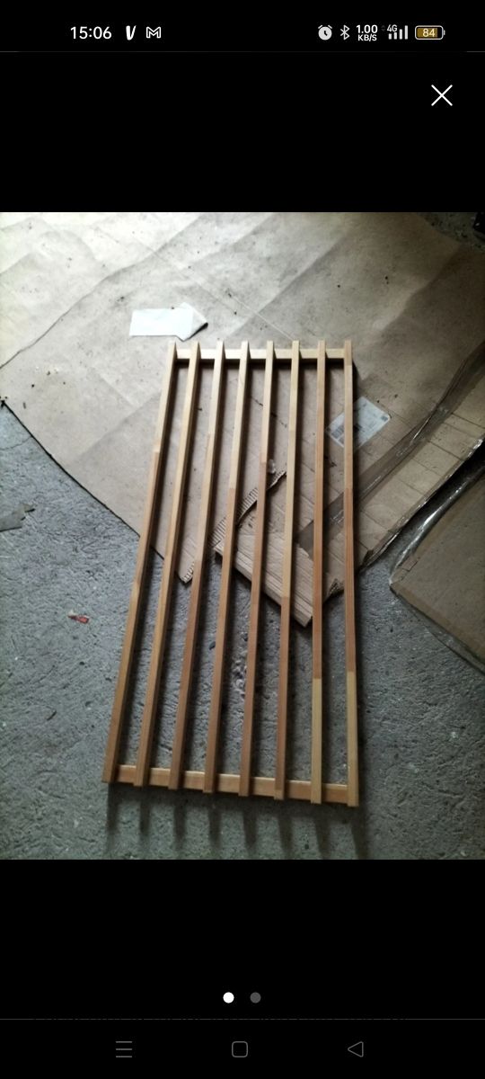 Soporte madera ikea 110/50