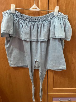 Camisa hombros descubiertos