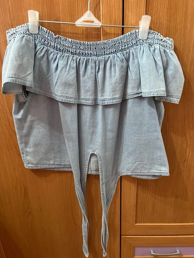 Camisa hombros descubiertos