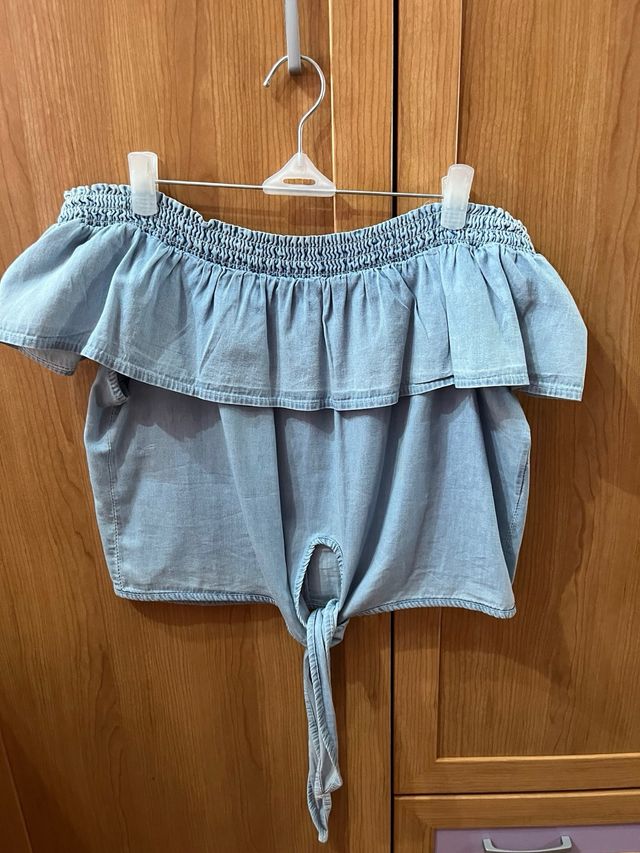 Camisa hombros descubiertos