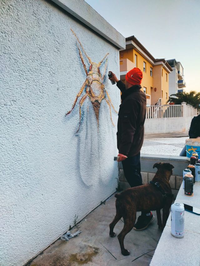 GRAFITERO pintor pintura grafiti deco cartel rotul