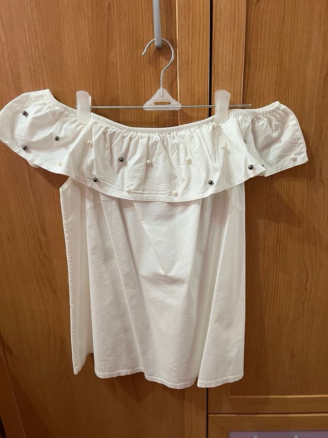 Camisa hombros descubiertos