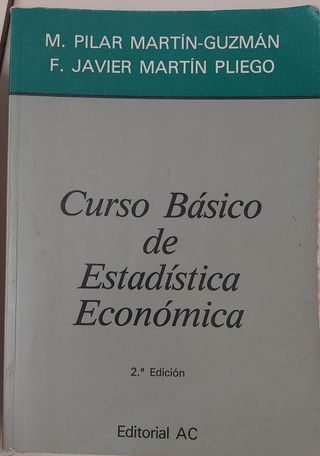 ESTADISTICA PARA ECONOMIA