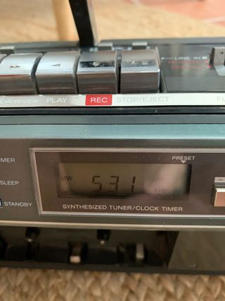 SONY BOOMBOX/Radio Cassette