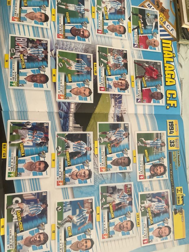 Álbum cromos 2013-14 fútbol liga BBVA