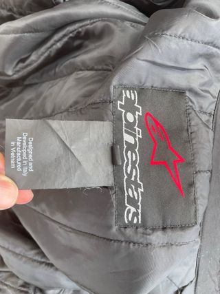 Chaqueta alpinestars rox black / yellow talla L