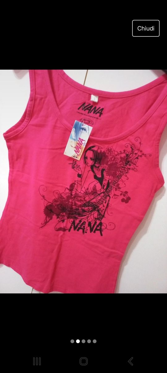 Maglietta canotta NANA anime manga