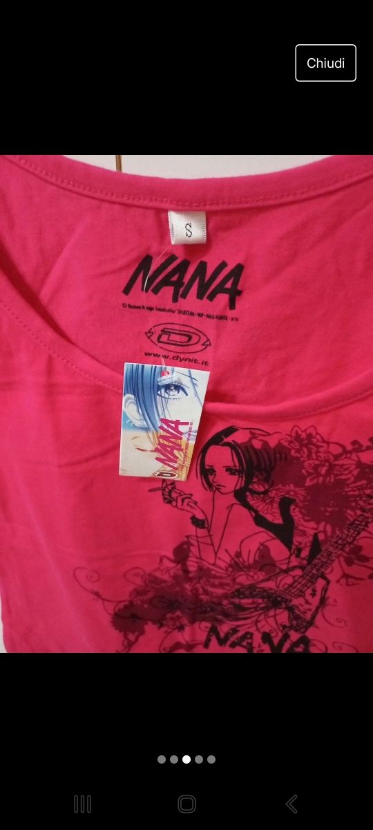 Maglietta canotta NANA anime manga