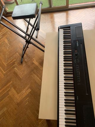 Teclado Piano Artesia PA-88H+ con accesorios