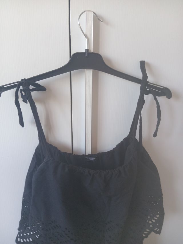 Tutina di cotone nera calzedonia taglia 44