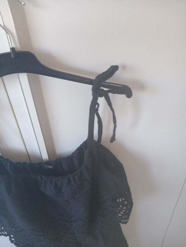 Tutina di cotone nera calzedonia taglia 44