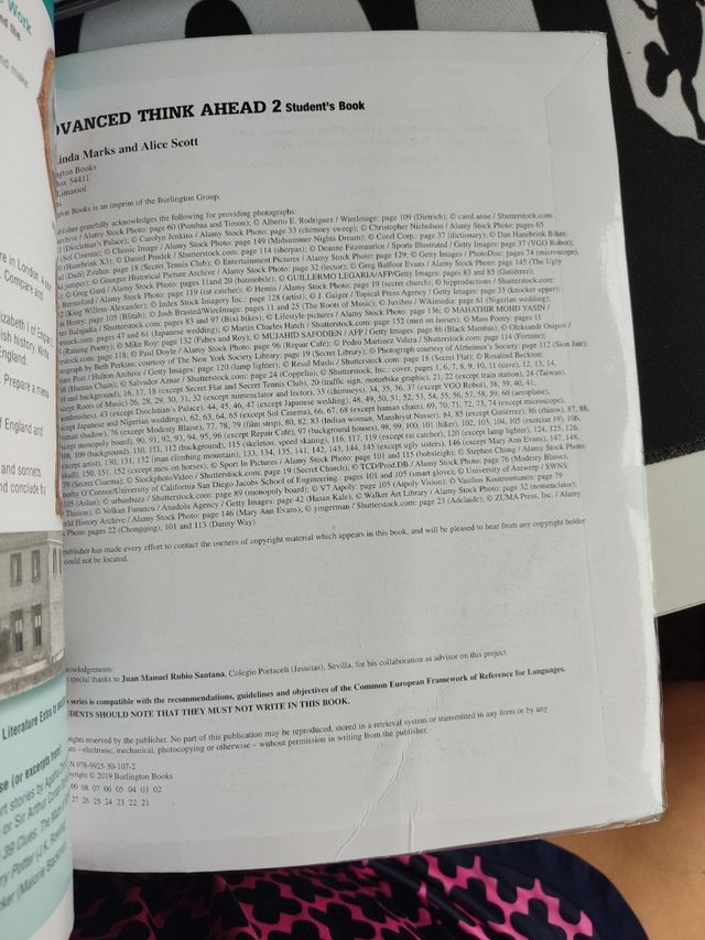 2⁰ ESO Inglés. Burlingtin Books. 2 libr