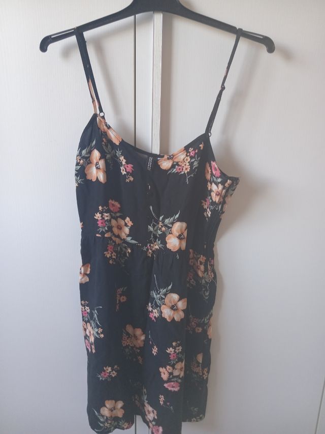 Vestito di cotone a fiori taglia 34