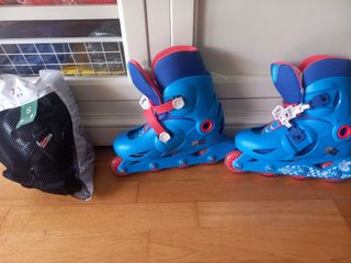 Patines y kit de protección