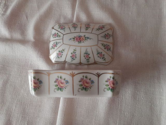 Piatto e porta gioie Limoges