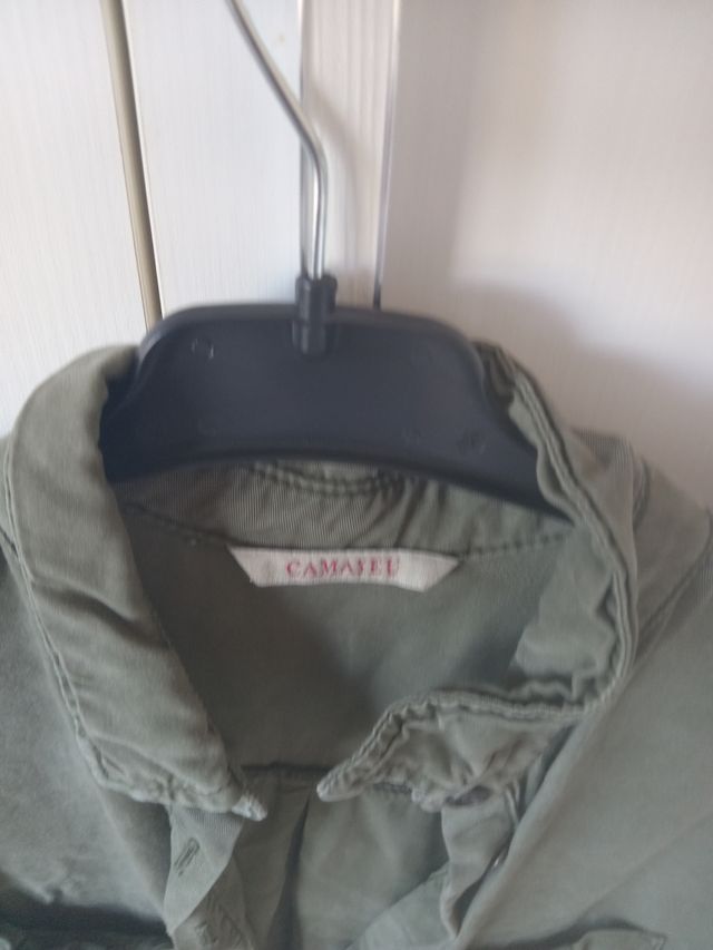 Tuta di cotone verde taglia 42