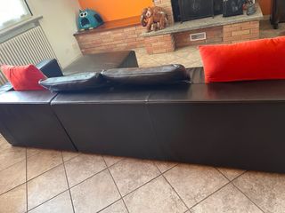 Divano in pelle