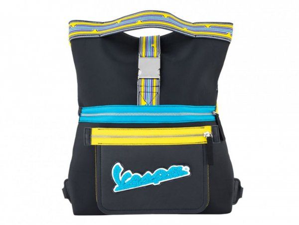 Mochila Vespa V-Stripes amarilla