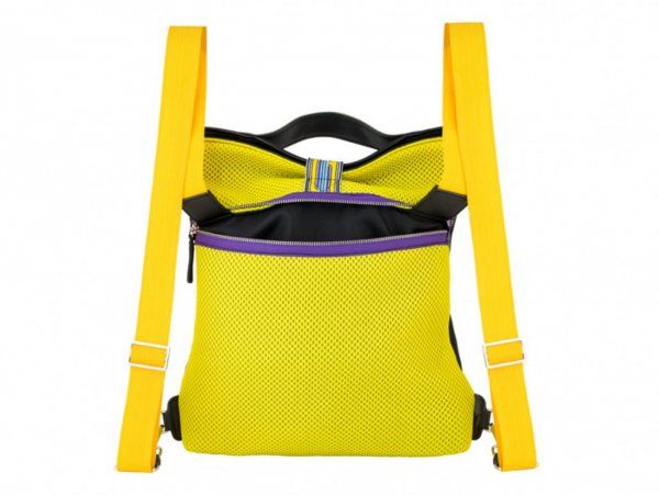 Mochila Vespa V-Stripes amarilla