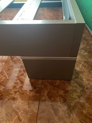 Somier y armazón de cama