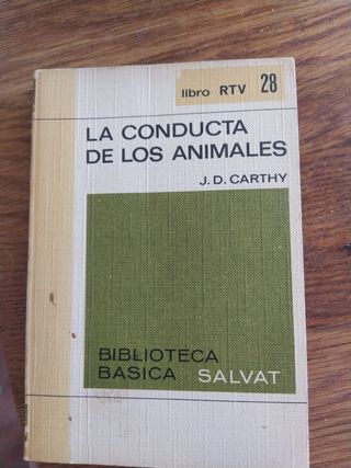 La conducta de los animales