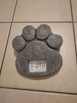 ZAMPA Pietra Tomba Lapide Commemorativa cane gatto