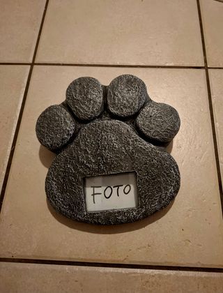 ZAMPA Pietra Tomba Lapide Commemorativa cane gatto