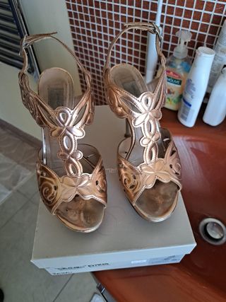 Sandalo donna tacco 12