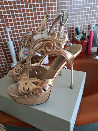 Sandalo donna tacco 12