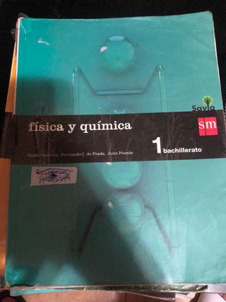 Libro fisica y quimica 1 Bachillerato