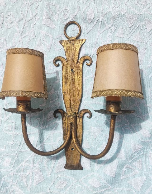 Aplique pared antiguo