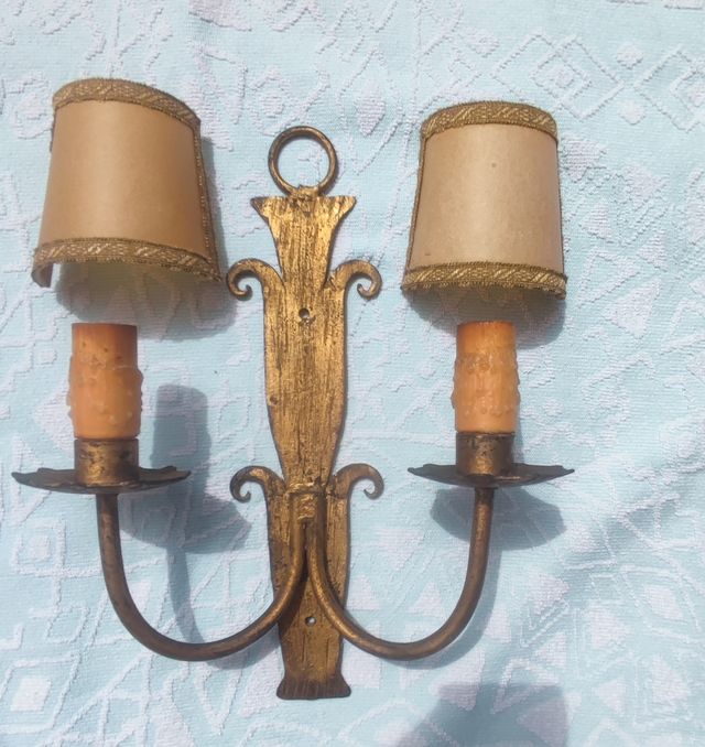 Aplique pared antiguo