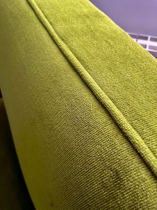 Sillón Vintage Terciopelo Verde Oliva