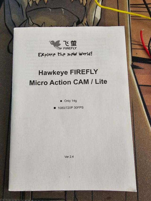 4 Mini cámara HD 1080P FPV Hawkeye