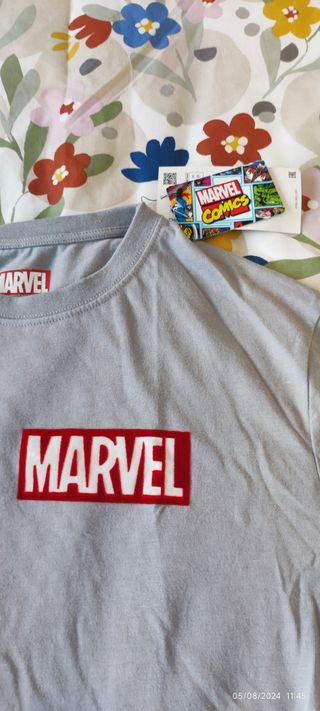 Camiseta Marvel a estrenar con etiqueta