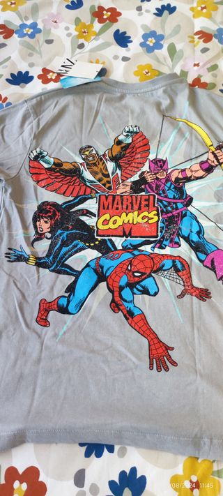 Camiseta Marvel a estrenar con etiqueta