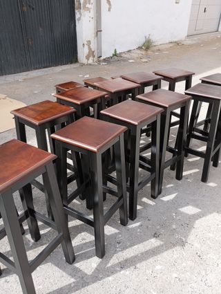 taburete bar alto(mínimo 6)
