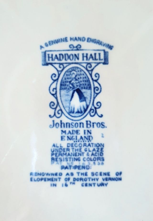 Plato Johnson Brothers. 60s