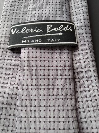 Corbata seda italiana Valeria Boldi