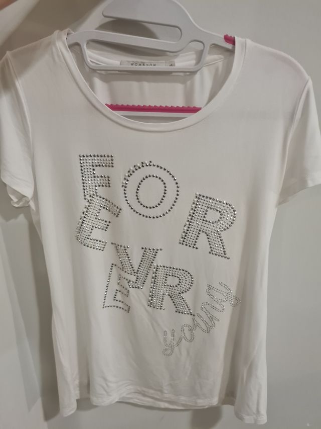 Camiseta talla S wom&now
