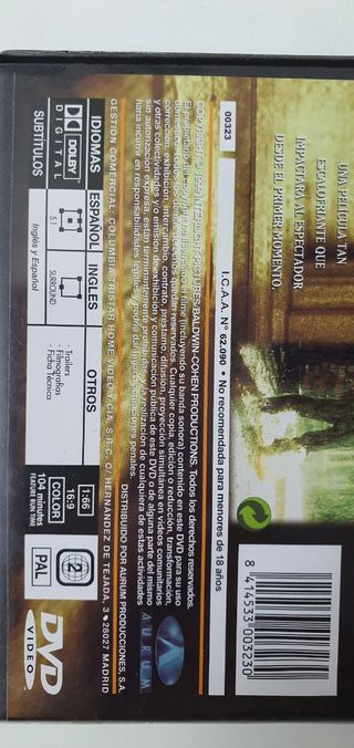 Resurrección (1999) 🎬🍿💿 ¡1ª EDICIÓN!