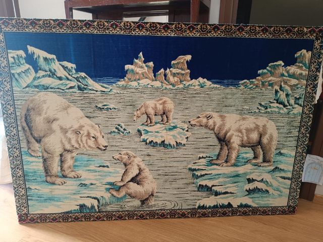 Tapiz antiguo osos