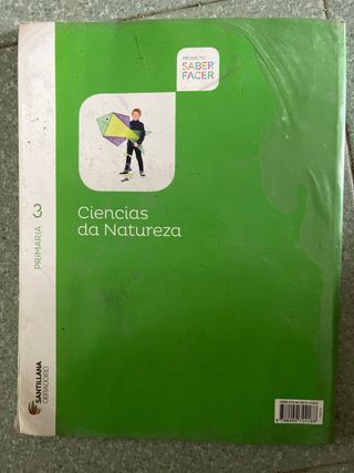 Libro ciencias da natureza santillana 3º primaria