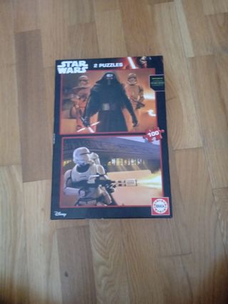 Doble puzzle de star wars 