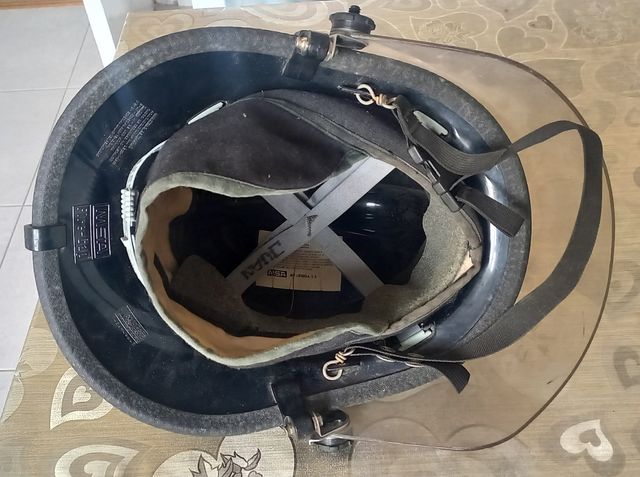 Casco bomberos excelente equipamiento