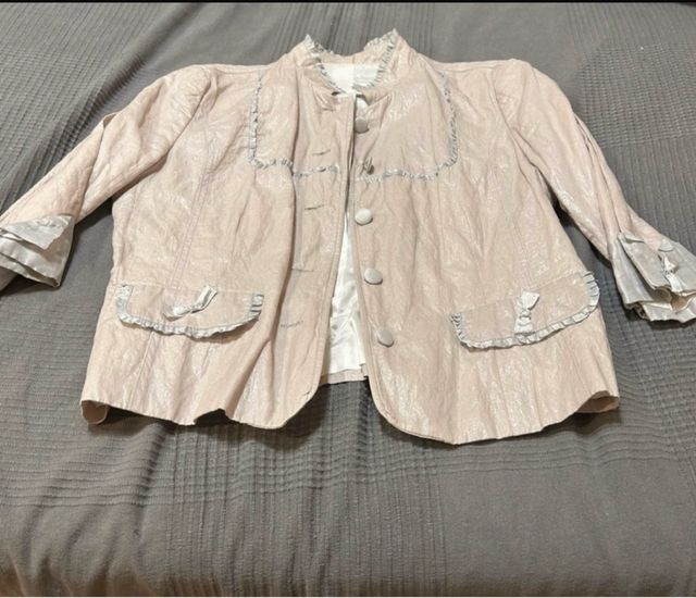 falda y chaqueta de Maria Mariño